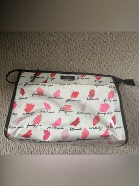 Kate Spade New York large travel toiletry makeup bag